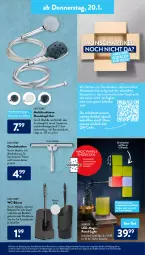 Gazetka promocyjna AldiSud - ALDI Aktuell - Gazetka - ważna od 22.01 do 22.01.2022 - strona 29 - produkty: alle artikel ohne dekoration, auto, brause, brauseschlauch, bürste, bürsten, decke, dekoration, dell, eis, elle, ente, fenster, gin, Mode, reiniger, Rundbürste, rwe, schlauch, Ti, tisch, wandhalterung, Wanne, WC-Bürste, ZTE