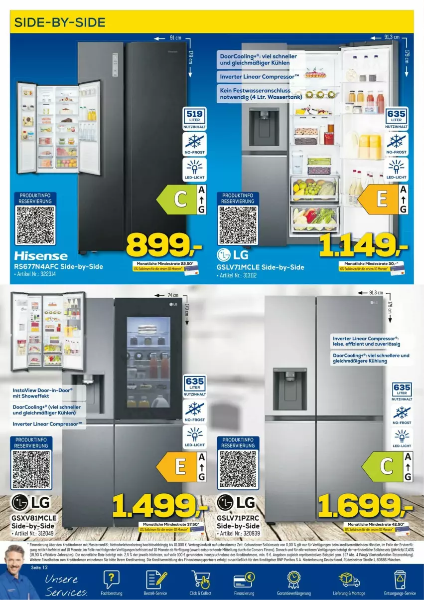 Aktueller Prospekt Euronics - Prospekte - von 05.03 bis 09.03.2024 - strona 12 - produkty: eis, elle, hisense, Ti, wasser, wassertank