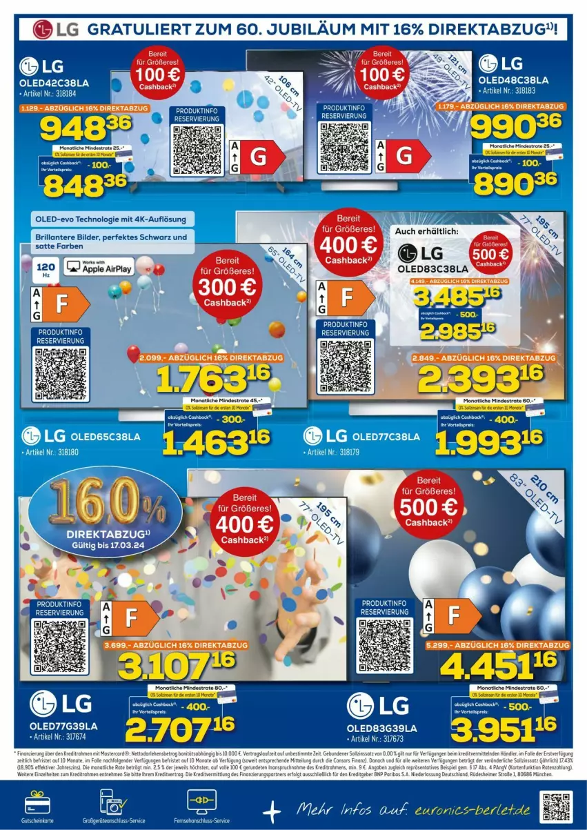 Aktueller Prospekt Euronics - Prospekte - von 05.03 bis 09.03.2024 - strona 18 - produkty: eis, LG, Ti