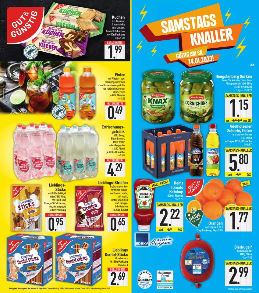 Aktueller Prospekt E Center - Angebote der Woche - von 02.01 bis 07.01.2023 - strona 23 - produkty: kuchen, Ti