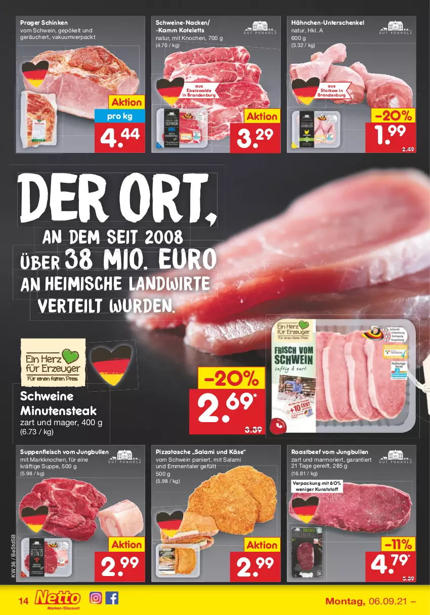 Aktueller Prospekt Netto Marken-Discount - Filial Angebote - von 06.09 bis 11.09.2021 - strona 14