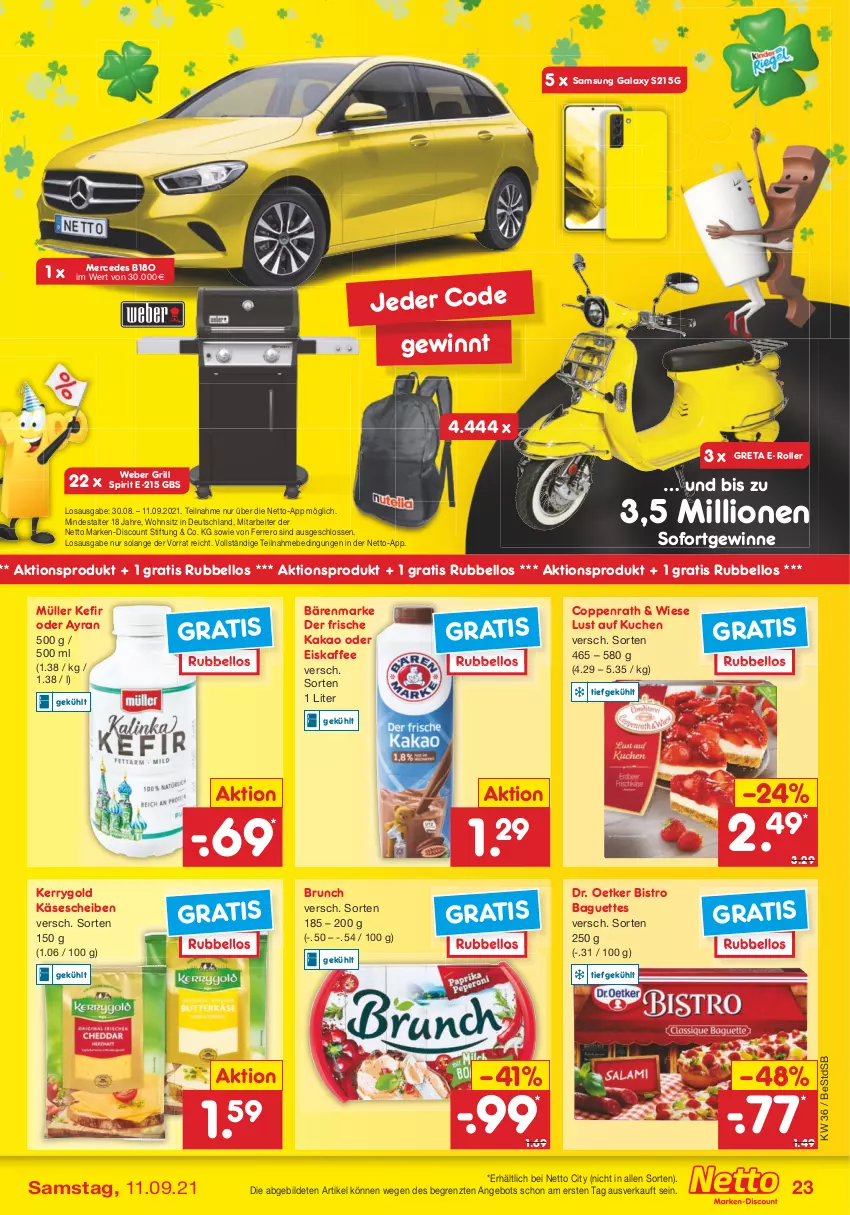 Aktueller Prospekt Netto Marken-Discount - Filial Angebote - von 06.09 bis 11.09.2021 - strona 23