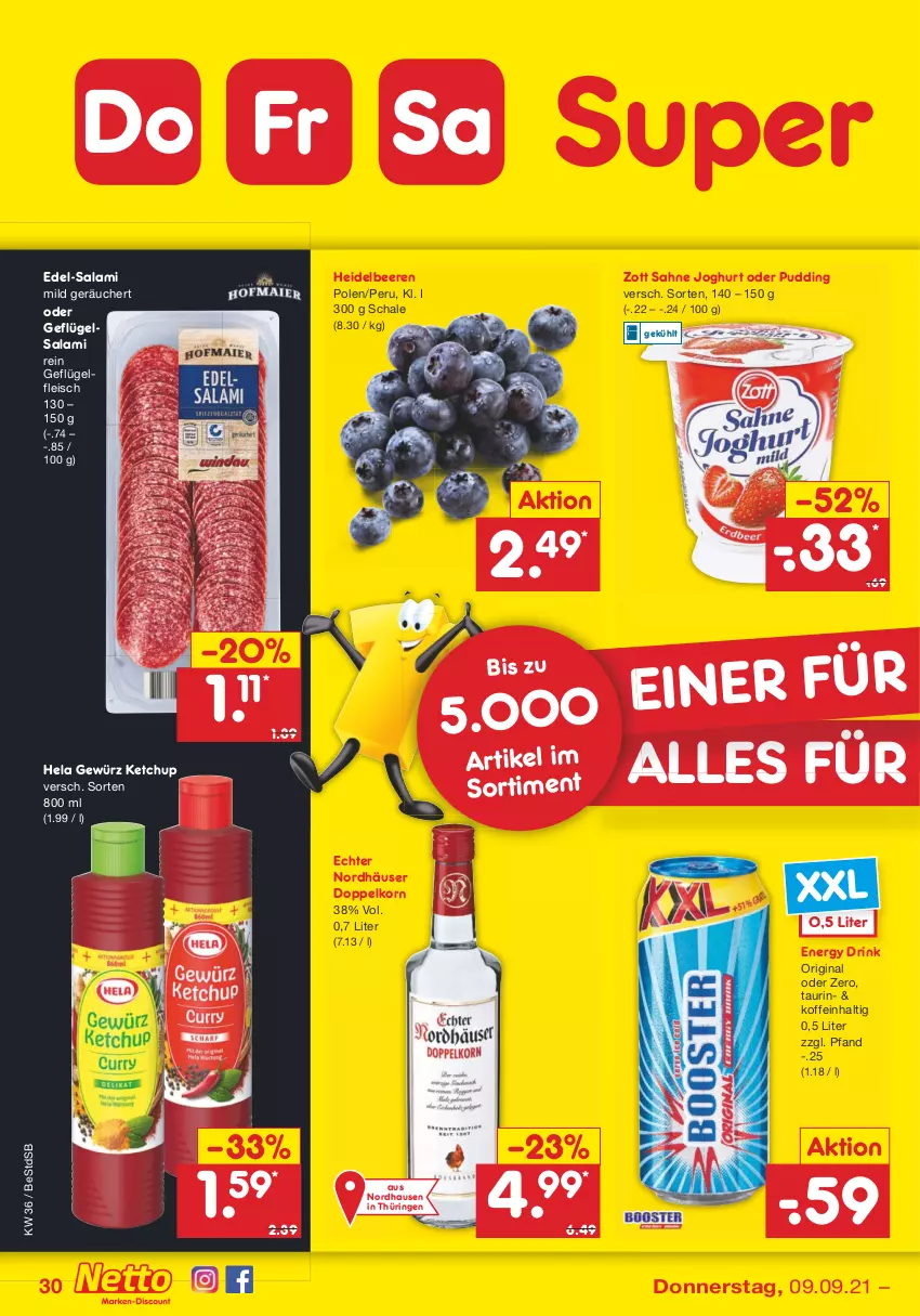 Aktueller Prospekt Netto Marken-Discount - Filial Angebote - von 06.09 bis 11.09.2021 - strona 30