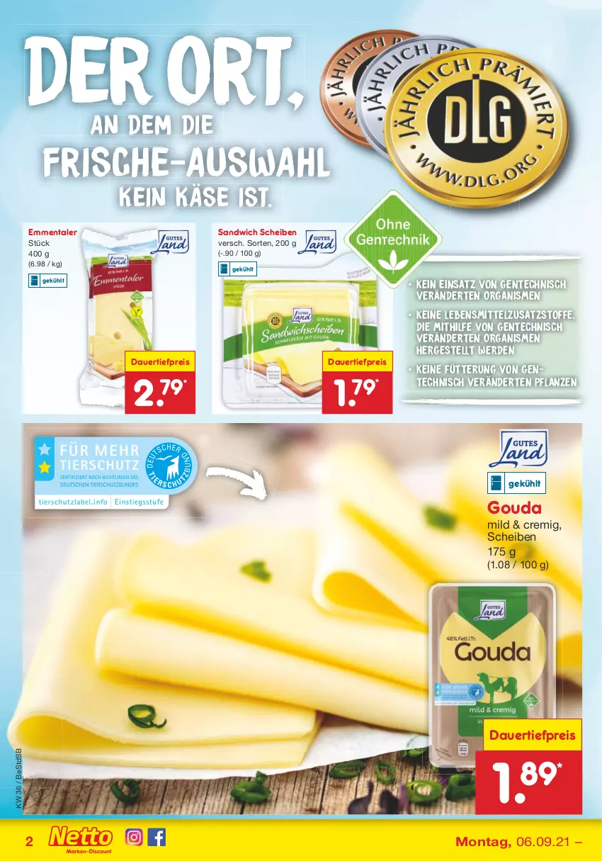 Aktueller Prospekt Netto Marken-Discount - Filial Angebote - von 06.09 bis 11.09.2021 - strona 42