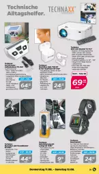 Gazetka promocyjna Netto - Woche 32 - Gazetka - ważna od 13.08 do 13.08.2022 - strona 21 - produkty: akku, auer, auto, deo, eis, elle, erde, Handy, HDMI, in-ear-kopfhörer, kamera, kopfhörer, ladegerät, Lampe, lautsprecher, microsd, Projektor, Rauch, rel, smartwatch, Sport, technaxx, telefon, Ti, uhr, usb, wasser