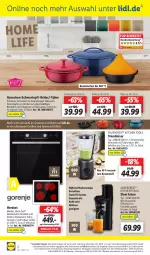 Gazetka promocyjna Lidl - Wochen-Highlights im Onlineshop - Gazetka - ważna od 29.10 do 29.10.2023 - strona 4 - produkty: angebot, angebote, backofen, Bau, Behälter, decke, Deckel, dell, einbauherd, eis, Elektro, elle, früchte, garraum, glaskeramik, glaskeramik-kochfeld, herdset, keramik-kochfeld, kochfeld, lack, Mixer, Mode, möhren, ndk, Ofen, Rauch, reis, rel, rum, saft, Schal, Schale, silvercrest, Spektrum, standmixer, telefon, Ti, topf, uhr