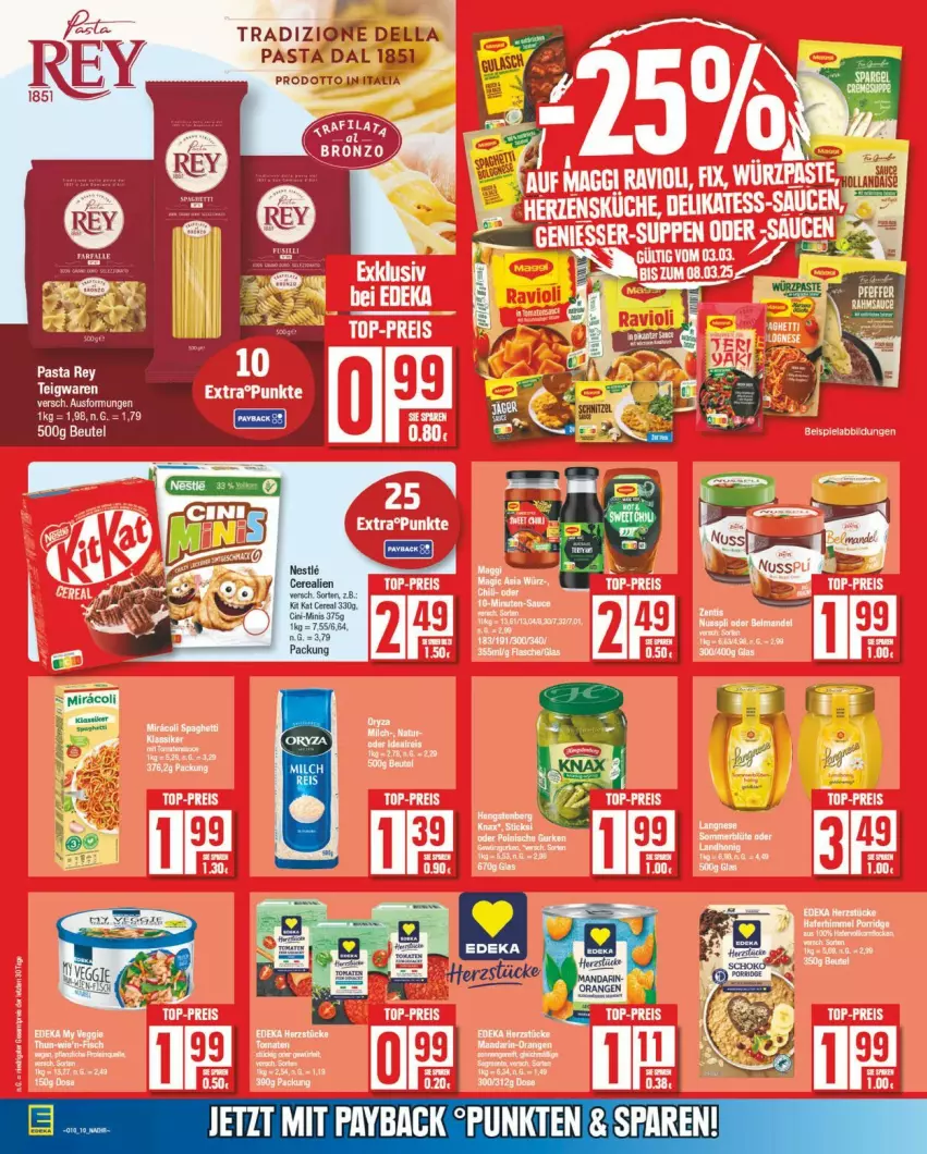 Aktueller Prospekt Edeka - Prospekte - von 03.03 bis 08.03.2025 - strona 13 - produkty: beutel, dell, pasta, teigwaren