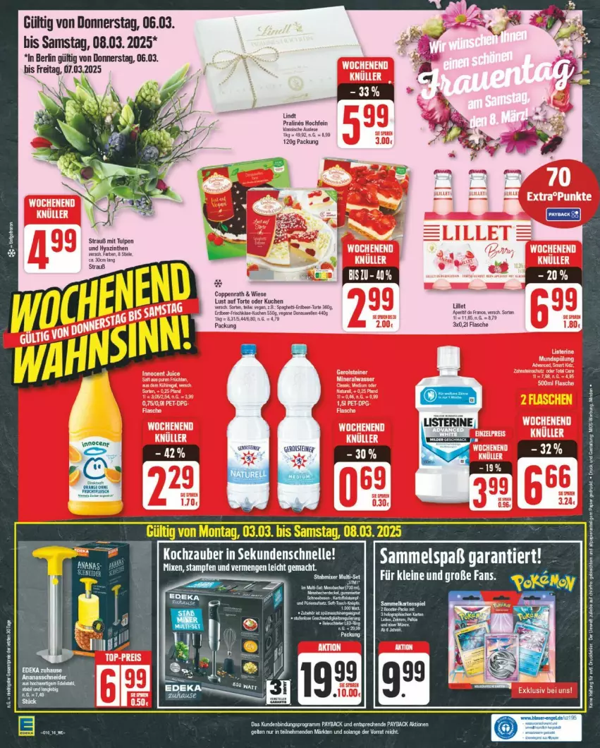 Aktueller Prospekt Edeka - Prospekte - von 03.03 bis 08.03.2025 - strona 19 - produkty: coppenrath, elle, kuchen, leine, Lust auf Torte, payback, Ti, torte