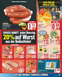 Gazetka promocyjna Edeka - Prospekte - Gazetka - ważna od 08.03 do 08.03.2025 - strona 8 - produkty: auer, Bau, Bauer, eis, gouda, Käse, knacker, mac, Meister, nuss, Rauch, schnittkäse, Ti, wurst