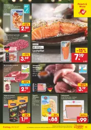 Gazetka promocyjna Netto Marken-Discount - Filial Angebote - Gazetka - ważna od 24.12 do 24.12.2021 - strona 15 - produkty: ananas, angebot, aqua, bio, braten, eis, ente, entrecôte, filet, fleisch, garnelen, Geflügel, hackfleisch, hackfleisch gemischt, hähnchenbrust, jalapeño, kabanos, lachs, lachsfilet, pastete, pfeffer, rind, salz, Schal, Schale, schnitzel, schwein, schweine, schweineschnitzel, Ti, tisch, Trüffel, wein, weine, wurst, ZTE