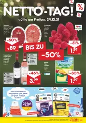 Gazetka promocyjna Netto Marken-Discount - Filial Angebote - Gazetka - ważna od 24.12 do 24.12.2021 - strona 39 - produkty: angebot, beere, beeren, doppio passo, eis, fisch, fleisch, Geflügel, grill, grillo, himbeer, himbeere, himbeeren, Käse, käsescheiben, milram, passo, pasta, primitivo, rind, rotwein, salami, Schal, Schale, Ti, wein, wiltmann, wurst, ZTE