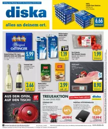 Gazetka promocyjna Diska - Prospekte - Gazetka - ważna od 25.02 do 25.02.2023 - strona 1 - produkty: aktionspreis, alkohol, angebot, angebote, batterie, batterien, bier, Brennpaste, deka, eis, flasche, fleisch, Fondue, freixenet, gabel, gefu, gin, haltbare milch, kaffee, Käse, küche, kuchen, Küchen, Küchenwaage, longlife, melitta, milch, mumm, nuss, oettinger, pflaume, pflaumen, Pflaumen-Tomaten, pils, radler, reis, rind, rinder, Rinderzunge, ring, rum, schoko, schokolade, schokoladen, sekt, Ti, tisch, tomate, tomaten, topf, varta, Waage, weihenstephan, ZTE