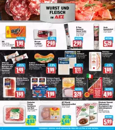 Gazetka promocyjna Aez - Prospekte - Gazetka - ważna od 17.10 do 17.10.2026 - strona 4 - produkty: auer, aufschnitt, bacon, Bau, Bauer, bifi, braten, braun, brustfilet, discount, eis, filet, fleisch, fleischwurst, Frühstücksspeck, Geflügel, Geflügel-Fleischwurst, gulasch, gutfried, hackfleisch, hähnchenbrust, hähnchenbrustfilet, Käse, krustenbraten, landjäger, leberkäs, leberkäse, Mett, mettwurst, montorsi, natur, petersilie, prosciutto, Prosciutto di Parma, reifen, reis, rind, rinder, rindergulasch, salami, schinken, Speck, steinhaus, Ti, wiesbauer, wiltmann, wurst, ZTE, zwiebel