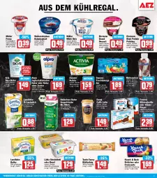 Gazetka promocyjna Aez - Prospekte - Gazetka - ważna od 17.10 do 17.10.2026 - strona 9 - produkty: activia, alpro, andechser natur, arla, arla skyr, aus dem kühlregal, becel, Becher, bio, blätterteig, brötchen, butter, caffè latte, Croissant, croissants, danone, danone activia, danone fruchtzwerge, dessert, ehrmann, Ehrmann Grand Dessert, eis, emmi, ferrero, flasche, froop, frucht, fruchtjoghurt, fruchtzwerge, joghur, joghurt, Kinder, kinder pingui, kühlregal, landliebe, landmilch, lätta, latte, milch, Milchschnitte, Müller, müller froop, müllermilch, natur, pingui, pudding, rahmjoghurt, regal, reis, Skyr, tante fanny, Ti, weihenstephan, ZTE, zucker