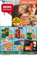 Gazetka promocyjna Rewe - Diese Woche im Angebot! - Gazetka - ważna od 07.05 do 07.05.2022 - strona 1 - produkty: aktionspreis, angebot, angebote, beere, beeren, blume, blumen, Blumenstrauß, coca-cola, cola, duplo, eis, elle, ferrero, hanuta, heidelbeere, heidelbeeren, Heu, jacobs, jacobs krönung, mam, mumm, reis, rind, rinder, Rinderroulade, rinderrouladen, rouladen, rum, saft, Schal, Schale, sekt, Ti