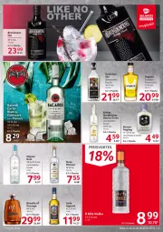 Gazetka promocyjna Selgros - Food - Gazetka - ważna od 07.09 do 07.09.2022 - strona 21 - produkty: aqua, aquavit, bacardi, Brock, dry gin, eis, flasche, gin, leine, oakheart, orange, ouzo, preisvorteil, reis, rum, white rum