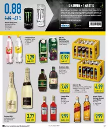 Gazetka promocyjna Diska - Prospekte - Gazetka - ważna od 30.04 do 30.04.2022 - strona 12 - produkty: campari, cola, coupon, coupons, drink, Drink Dose, eis, energy drink, erde, flasche, freixenet, frucht, fruchtsaft, fruchtsaftgetränk, getränk, gin, johnnie walker, likör, limo, limonade, monster, Monster Energy, Nektar, saft, schweppes, scotch, scotch whisky, sekt, Ti, whisky