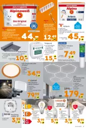 Gazetka promocyjna  - Gazetka - ważna od 27.12 do 27.12.2025 - strona 5 - produkty: abdeckvlies, alpina, Alpinaweiß, Birnen, Brei, brie, classico, decke, deckenleuchte, eimer, Heu, Holz, latte, LED Deckenleuchte, Leuchte, leuchtmittel, Rauhfaser, Roller, Spezi, steckdose, Tapete, Ti