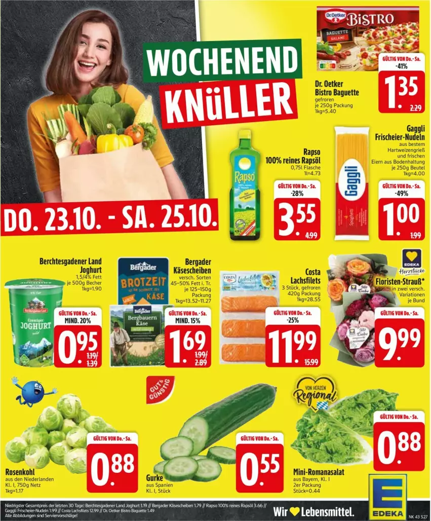 Aktueller Prospekt Edeka - Prospekte - von 20.10 bis 25.10.2025 - strona 27 - produkty: lebensmittel, rapso, rapsöl, reines rapsöl, Ti
