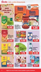 Gazetka promocyjna Famila - Prospekte - Gazetka - ważna od 23.04 do 23.04.2022 - strona 14 - produkty: bio, brownie, brownies, curry, Dr. Oetker, eis, flasche, gewürz, gewürzketchup, gin, götterspeise, Hela, Hochzeit Nudeln, ketchup, lasagne, miracel, miracel whip, Muffin, muffins, Mythos, nudel, nudeln, olive, oliven, olivenöl, oro di parma, pasta, reis, reiss, sauce, saucen, Schal, Schale, Ti, tomate, tomaten, Zabler