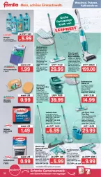 Gazetka promocyjna Famila - Prospekte - Gazetka - ważna od 23.04 do 23.04.2022 - strona 34 - produkty: akku, aqua, auto, backofen, Bad, Badewanne, bodenwischer, Brei, eimer, eis, elle, fenster, grill, gutschein, HP, mikrofaser, mydays, Ofen, reiniger, Reinigung, reis, Saugwischer, schwamm, Teleskop, teleskopstiel, teller, Ti, Tiere, tuc, tücher, Wanne, wasser