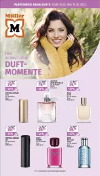 Gazetka promocyjna Mueller - Parfümerie Angebote - Gazetka - ważna od 15.10 do 15.10.2022 - strona 1 - produkty: boss, Eau de parfum, eau de parfum 30 ml, eau de toilette, eau de toilette 50 ml, eis, elle, Emporio Armani, Joop!, parfum, reis, teller, tonic