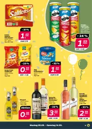 Gazetka promocyjna Netto - Woche 37 - Gazetka - ważna od 14.09 do 14.09.2024 - strona 11 - produkty: Blizzard, burgunder, chardonnay, chips, entrecôte, erdnuss, fisch, funny-frisch, Goldfischli, lorenz, merl, merlot, nuss, pringles, ring, saltletts, salz, Salzstange, Salzstangen, Ti, ültje, Wild