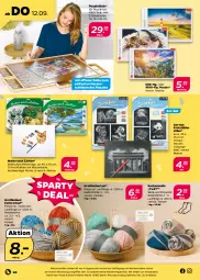 Gazetka promocyjna Netto - Woche 37 - Gazetka - ważna od 14.09 do 14.09.2024 - strona 24 - produkty: auer, LG, messer, Pinsel, Puzzle, schubladen, socken, Ti, tisch, wasser, wolle, ZTE