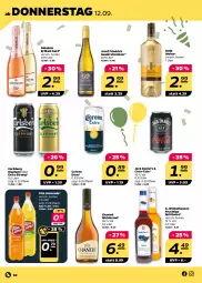 Gazetka promocyjna Netto - Woche 37 - Gazetka - ważna od 14.09 do 14.09.2024 - strona 32 - produkty: brillant sekt, carlsberg, chantré, coca-cola, cola, corona, eis, frucht, gewürz, jack daniel, Jack Daniel’s, limo, limonade, reis, sekt, söhnlein, söhnlein brillant, Ti, vita, wein, weinbrand, weine, winkelhausen