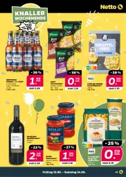 Gazetka promocyjna Netto - Woche 37 - Gazetka - ważna od 14.09 do 14.09.2024 - strona 39 - produkty: barilla, dornfelder, hartweizen, kartoffel, Kartoffelpüree, knorr, pasta, pils, pilsener, püree, qualitätswein, sauce, wein