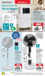 Gazetka promocyjna Lidl - Aktionsprospekt - Gazetka - ważna od 10.06 do 10.06.2023 - strona 14 - produkty: angebot, batterie, dell, eis, elle, fenster, fernbedienung, klimagerät, ndk, reis, Schal, Schale, schlauch, standventilator, thermostat, Ti, timer, ventilator, wasser, wassertank, ZTE