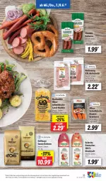 Gazetka promocyjna Lidl - Aktionsprospekt - Gazetka - ważna od 10.06 do 10.06.2023 - strona 41 - produkty: auer, Bau, Bauer, bohne, bohnen, bratwurst, dallmayr, direktsaft, eier, eis, elle, kabanos, nudel, nudeln, reis, saft, teller, Ti, wurst, ZTE