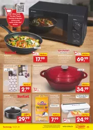 Gazetka promocyjna Netto Marken-Discount - Filial-Angebote - Gazetka - ważna od 14.01 do 14.01.2023 - strona 25 - produkty: angebot, backofen, beutel, eis, elle, grill, handschuhe, herdarten, küche, Küchen, küchentücher, mikrowelle, Ofen, pfanne, schmorpfanne, schuhe, Sharp, teller, Ti, tisch, tücher, Vakuumierer, wok, ZTE