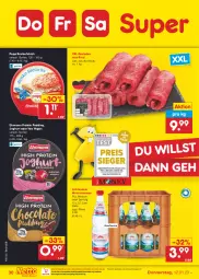 Gazetka promocyjna Netto Marken-Discount - Filial-Angebote - Gazetka - ważna od 14.01 do 14.01.2023 - strona 30 - produkty: Alwa, auer, aufstrich, bestpreis, brot, brotaufstrich, ehrmann, eis, flasche, glasflasche, joghur, joghurt, lichtenauer, mineralwasser, ndk, Popp, pudding, reis, rind, rouladen, Ti, wasser