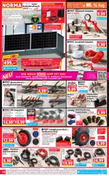 Gazetka promocyjna Norma - Norma - Gazetka - ważna od 21.08 do 21.08.2023 - strona 14 - produkty: adapter, angebot, angebote, Bebe, bollerwagen, Brei, dell, eis, Elektro, elle, ente, Garten, gartenschlauch, gin, HP, koffer, kompressor, kraft, lebensmittel, LG, mac, messer, Mode, ndk, Rauch, reifen, reis, rel, Ria, ring, sac, säge, Schere, schlauch, schläuche, schuhe, steckdose, Ti, trommel, usb, wasser, Wasserpumpenzange, Zangen