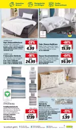 Gazetka promocyjna Lidl - Aktuelle Onlineshop-Highlights - Gazetka - ważna od 29.02 do 29.02.2024 - strona 17 - produkty: auer, Bau, baumwolle, bett, bettwäsche, bio, bio-baumwolle, Blüte, decke, dell, Ergee, kissen, Kissenbezug, kopfkissen, korb, mikrofaser, Mode, reifen, Ria, Ti, Trockner, wolle