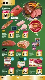 Gazetka promocyjna Netto - Woche 51 - Gazetka - ważna od 23.12 do 23.12.2023 - strona 24 - produkty: apfel, Arnica, braten, burger, Dr. Oetker, eis, ente, Entenbrust, Entenschenkel, filet, fleisch, Fleischerei, gulasch, hafer, henkel, iglo, LG, Mantel, mousse, natur, rind, rinder, rinderbraten, Rinderhüfte, rosmarin, Rostocker, rotkohl, schenkel, Schere, schwein, schweine, schweinebraten, schweinefilet, Speck, Ti, wein, weine