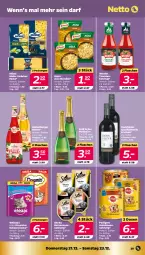 Gazetka promocyjna Netto - Woche 51 - Gazetka - ważna od 23.12 do 23.12.2023 - strona 29 - produkty: bowle, burger, dornfelder, dreamies, erde, flasche, katlenburger, katzensnack, katzensnacks, ketchup, knorr, Nassnahrung, pasta, pedigree, qualitätswein, sheba, snack, snacks, tomate, tomaten, tomatenketchup, wein, whiskas