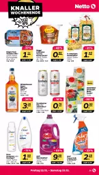 Gazetka promocyjna Netto - Woche 51 - Gazetka - ważna od 23.12 do 23.12.2023 - strona 31 - produkty: alkohol, Becher, Bref, bref power, dalli, deo, deospray, direktsaft, dove, duschgel, fisch, fische, frucht, gsw, krombache, krombacher, krombacher pils, likör, maggi, nudel, nudeln, pflaume, pils, saft, snack, terrine, Waage, waschmittel, winkelhausen