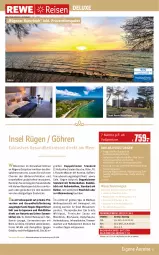 Gazetka promocyjna Rewe Reisen - Reiseprospekt - Gazetka - ważna od 27.05 do 27.05.2022 - strona 3 - produkty: aqua, axe, Bad, bio, buch, dusche, eier, eis, elle, ente, flasche, Gesundheit, inklusivleistungen, innenpool, kaffee, Kamin, Kreide, kuchen, kurtaxe, leine, LG, natur, Peeling, pool, reis, rel, Rügener, salz, tee, Ti, uhr, usb, vita, wasser, wellnessbereich, Whirlpool, zimmerbeispiel
