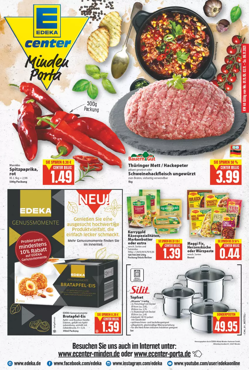 Aktueller Prospekt E Center - Angebote der Woche - von 01.11 bis 06.11.2021 - strona 1