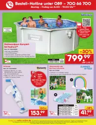 Gazetka promocyjna Netto Marken-Discount - Filial-Angebote - Gazetka - ważna od 22.07 do 22.07.2023 - strona 47 - produkty: angebot, Bau, beutel, bier, eis, elle, Garten, gartenschlauch, kleid, Kleidung, luftmatratze, matratze, ndk, planschbecken, pool, reis, Ria, sandfilteranlage, schlauch, telefon, Ti, uhr, uv-schutz, wasser, ZTE