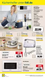 Gazetka promocyjna Lidl - Aktuelle Onlineshop-Highlights - Gazetka - ważna od 30.04 do 30.04.2023 - strona 14 - produkty: eis, elle, Gläser, grill, handmixer, joghur, joghurt, Kocher, küche, Küchen, Küchenhelfer, leine, mikrowelle, Mixer, ndk, silvercrest, stabmixer, Ti, timer, toast, toaster, wasser, wasserkocher