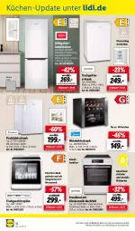 Gazetka promocyjna Lidl - Aktuelle Onlineshop-Highlights - Gazetka - ważna od 30.04 do 30.04.2023 - strona 18 - produkty: aqua, decke, eis, Elektro, elle, flasche, gefrierfach, gefrierkombination, gefrierschrank, geschirr, geschirrspüler, glaskeramik, glaskeramik-kochfeld, keramik-kochfeld, kochfeld, küche, Küchen, kühlschrank, LG, ndk, Reinigung, reis, rum, Schrank, Spektrum, Ti, tisch, türanschlag wechselbar, wasser, wassertank, wein, ZTE