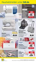 Gazetka promocyjna Lidl - Aktuelle Onlineshop-Highlights - Gazetka - ważna od 30.04 do 30.04.2023 - strona 20 - produkty: aufbewahrungstasche, auto, computer, dell, Elan, Hobby, HP, messer, Mode, Nähmaschine, ndk, pute, rel, Ria, ring, Tasche, Ti, tisch, touchscreen, trolley, usb, ZTE