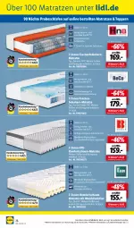 Gazetka promocyjna Lidl - Aktuelle Onlineshop-Highlights - Gazetka - ważna od 30.04 do 30.04.2023 - strona 26 - produkty: federkern, federkernmatratze, kernmatratze, komfortschaum-matratze, komfortschaummatratze, Liege, mab, matratze, matratzen, ndk, Schaummatratze, Tasche, taschen, taschenfederkern-matratze, taschenfederkernmatratze, Ti, topper, ZTE
