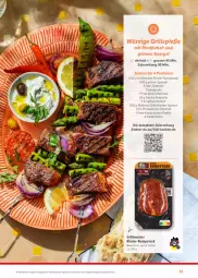 Gazetka promocyjna Lidl - Sommermagazin 2024 - Gazetka - ważna od 23.06 do 23.06.2024 - strona 31 - produkty: angebot, Bona, brot, eis, Fladenbrot, fleisch, Griechischer Joghurt, grill, Grillspieße, grüner spargel, gurke, joghur, joghurt, knoblauch, meersalz, Meister, Milbona, olive, oliven, olivenöl, petersilie, pfeffer, rind, rinder, rinder-rumpsteak, rindfleisch, Rote Zwiebel, rum, rumpsteak, salat, Salatgurke, salz, spargel, steak, Ti, ZTE, zwiebel, zwiebeln