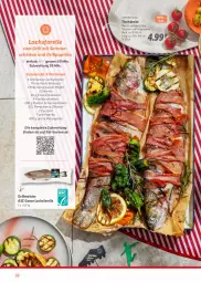 Gazetka promocyjna Lidl - Sommermagazin 2024 - Gazetka - ważna od 23.06 do 23.06.2024 - strona 32 - produkty: decke, dulano, eis, elle, forelle, grill, knoblauch, lachs, meersalz, Meister, olive, oliven, olivenöl, paprika, pfeffer, rel, rosmarin, salz, schinken, serrano, Ti, tisch, tischdecke, zitrone, zitronen, zucchini