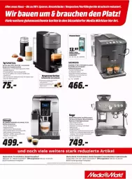 Gazetka promocyjna Media Markt - Prospekte - Gazetka - ważna od 31.03 do 31.03.2023 - strona 8 - produkty: amica, auto, Behälter, bier, cin, De'Longhi, Elektro, elle, espresso, kaffee, kaffeevollautomat, Kapselmaschine, lack, Leuchte, Metro, milch, nespresso, Reinigung, siemens, spülmaschinen, tasse, Ti, tisch, uhr, wasser, wassertank