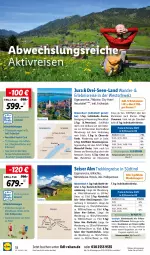 Gazetka promocyjna Lidl - Themenflyer Juni 2022 - Gazetka - ważna od 14.08 do 14.08.2022 - strona 18 - produkty: auer, axe, Brei, buch, burger, eier, eis, elle, individuelle abreise, inklusivleistungen, Jura, natur, reis, reiseveranstalter, reiseverlauf, Ti, uhr, wasser